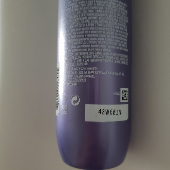 Matrix So Silver Purple Shampoo Neutralizes Yellow Tones 10.1 Fl Oz New - Picture 5 of 8
